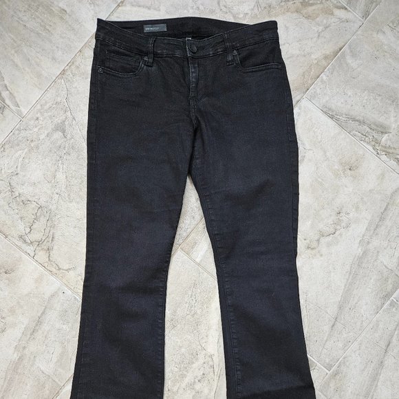 Kut From The Kloth Black Bootcut Jeans - Picture 1 of 4